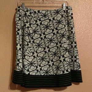 My Michelle black and white skirt